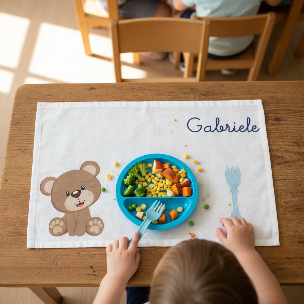 Bavaglini Tovagliette pranzo Personalizzabili