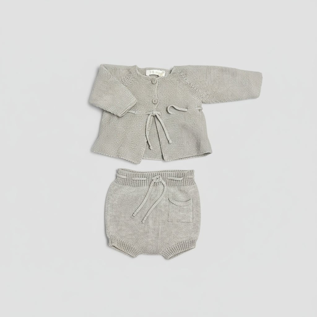 Completo Prima Nascita Unisex in Cotone Organico Li&Me - Be Brave Boutique