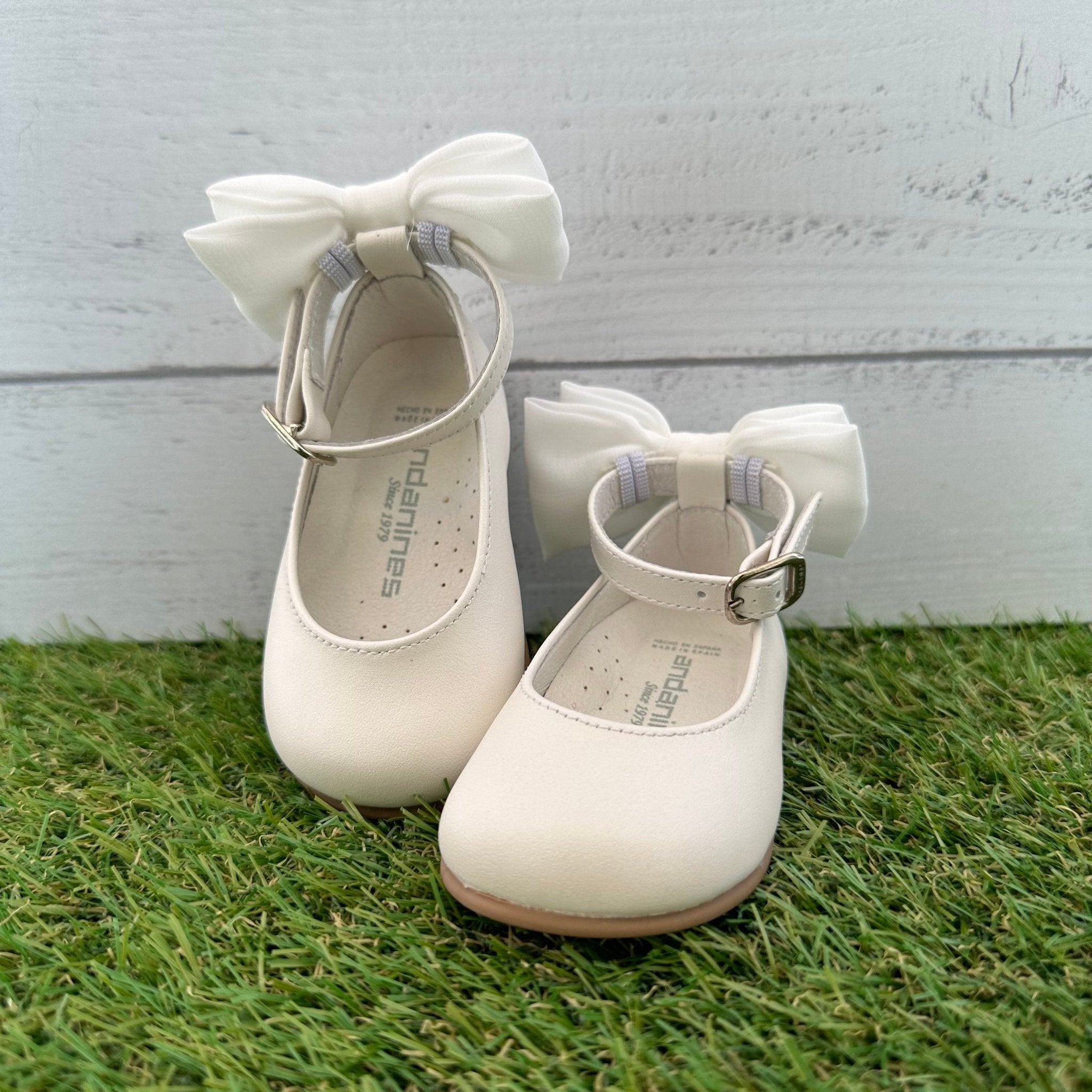 ANDANINES Ballerine eleganti con fiocco Salinas e plantare anatomico - Be Brave Boutique