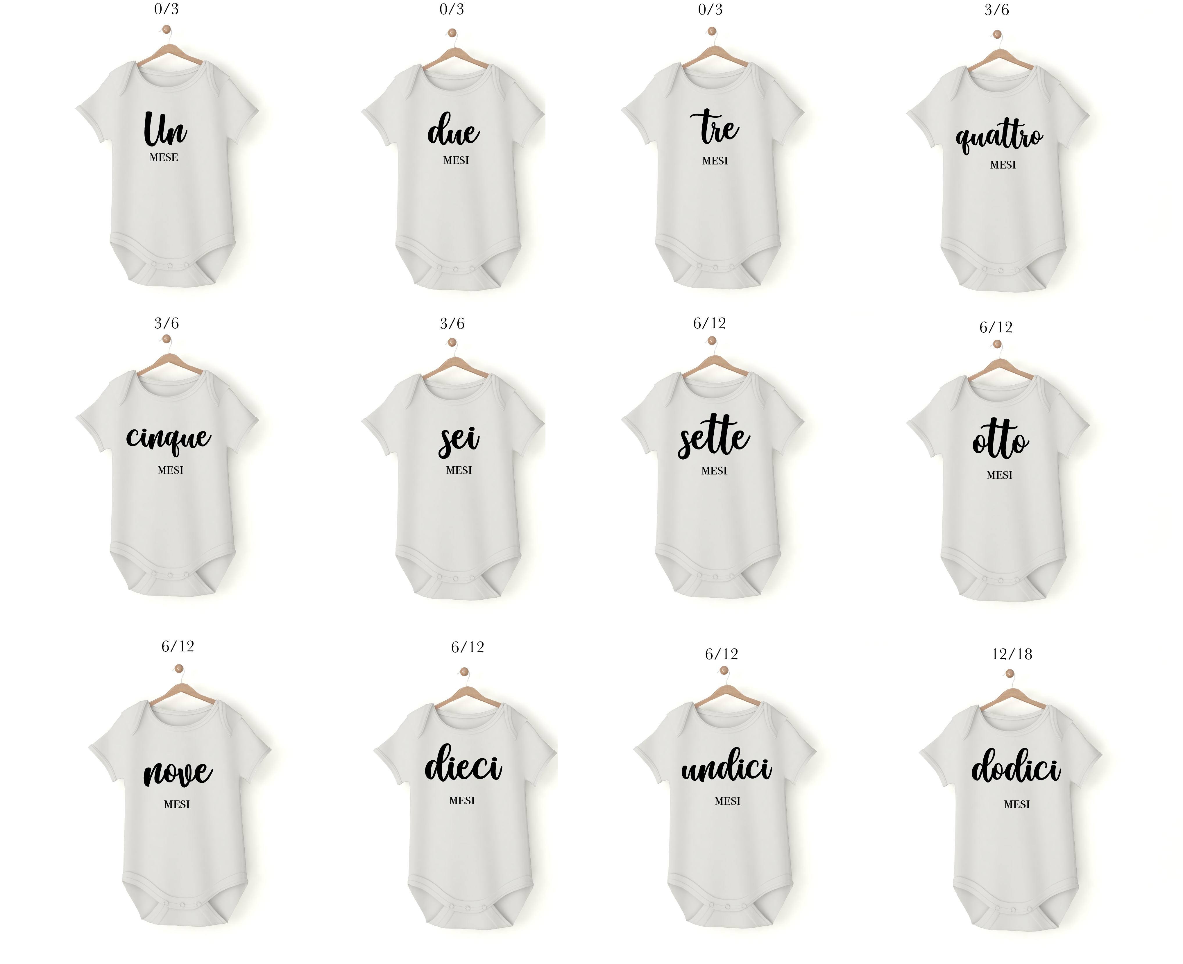 Body 12 mesi per un bellissimo ricordo fotografico - Be Brave Boutique