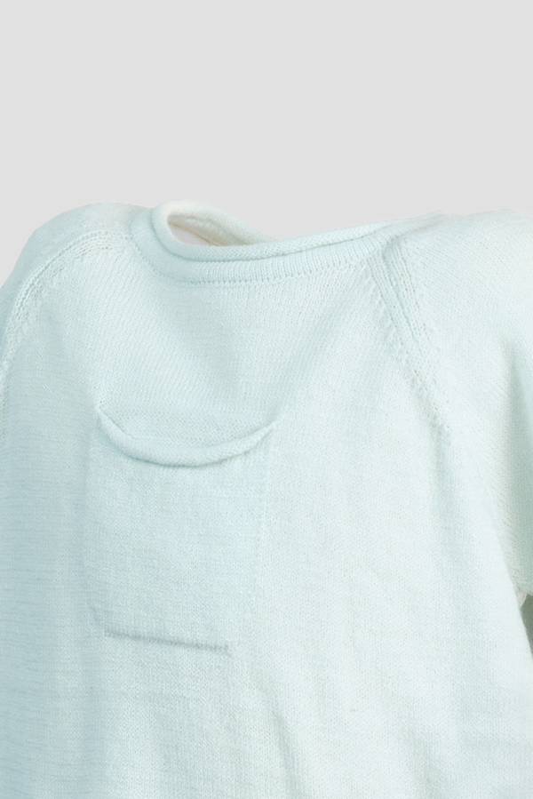 Maglia maniche corte con tasca Bimbo - OCEAN BLU 200 - Be Brave Boutique