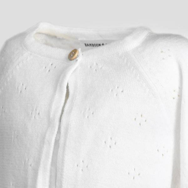 Cardigan Bimba - WARM WHITE 128 - Be Brave Boutique
