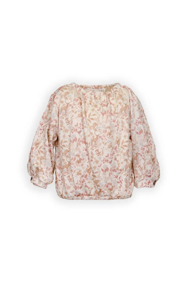 Camicia a palloncino - PRINT AUTUMN FOREST 342 - Be Brave Boutique