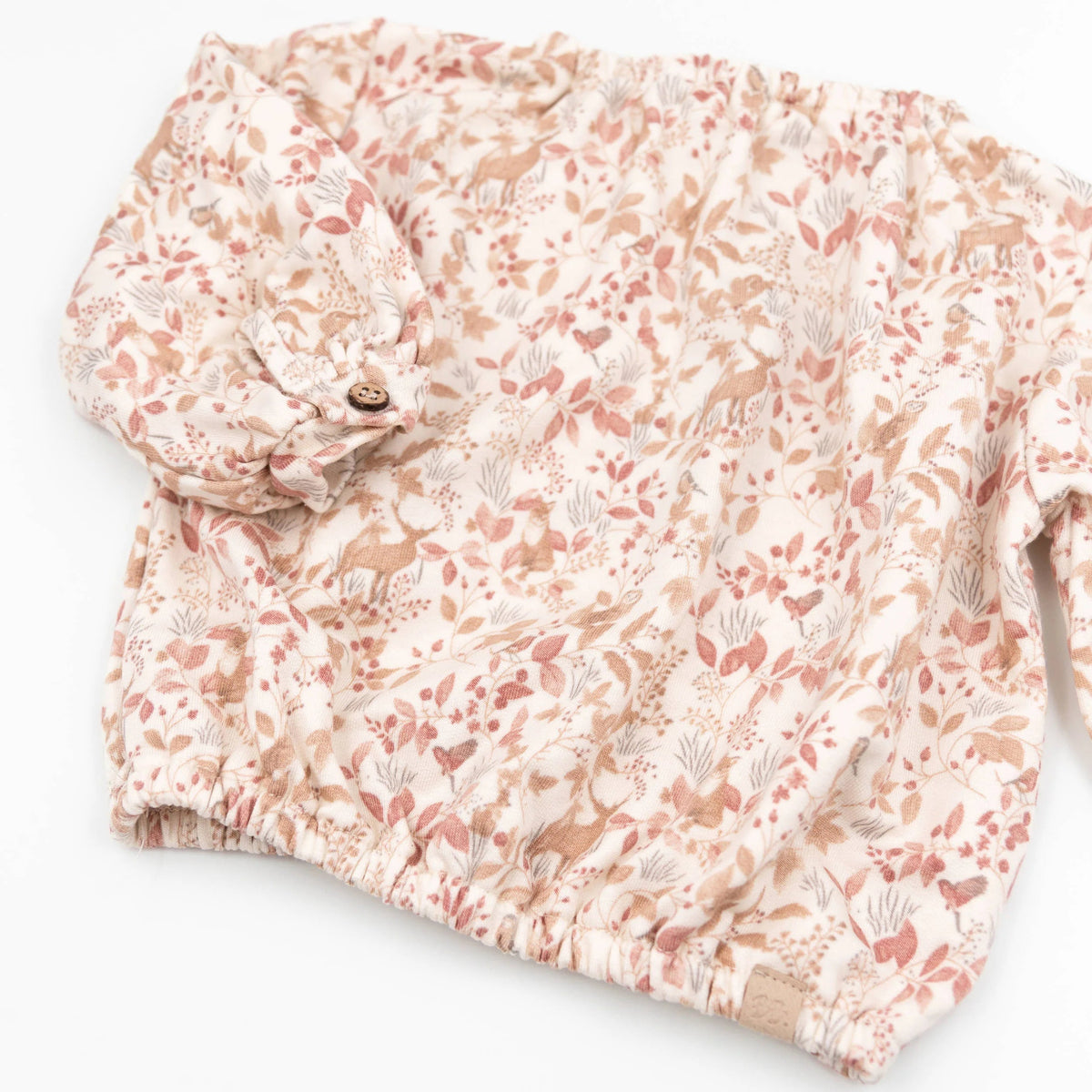 Camicia a palloncino - PRINT AUTUMN FOREST 342 - Be Brave Boutique