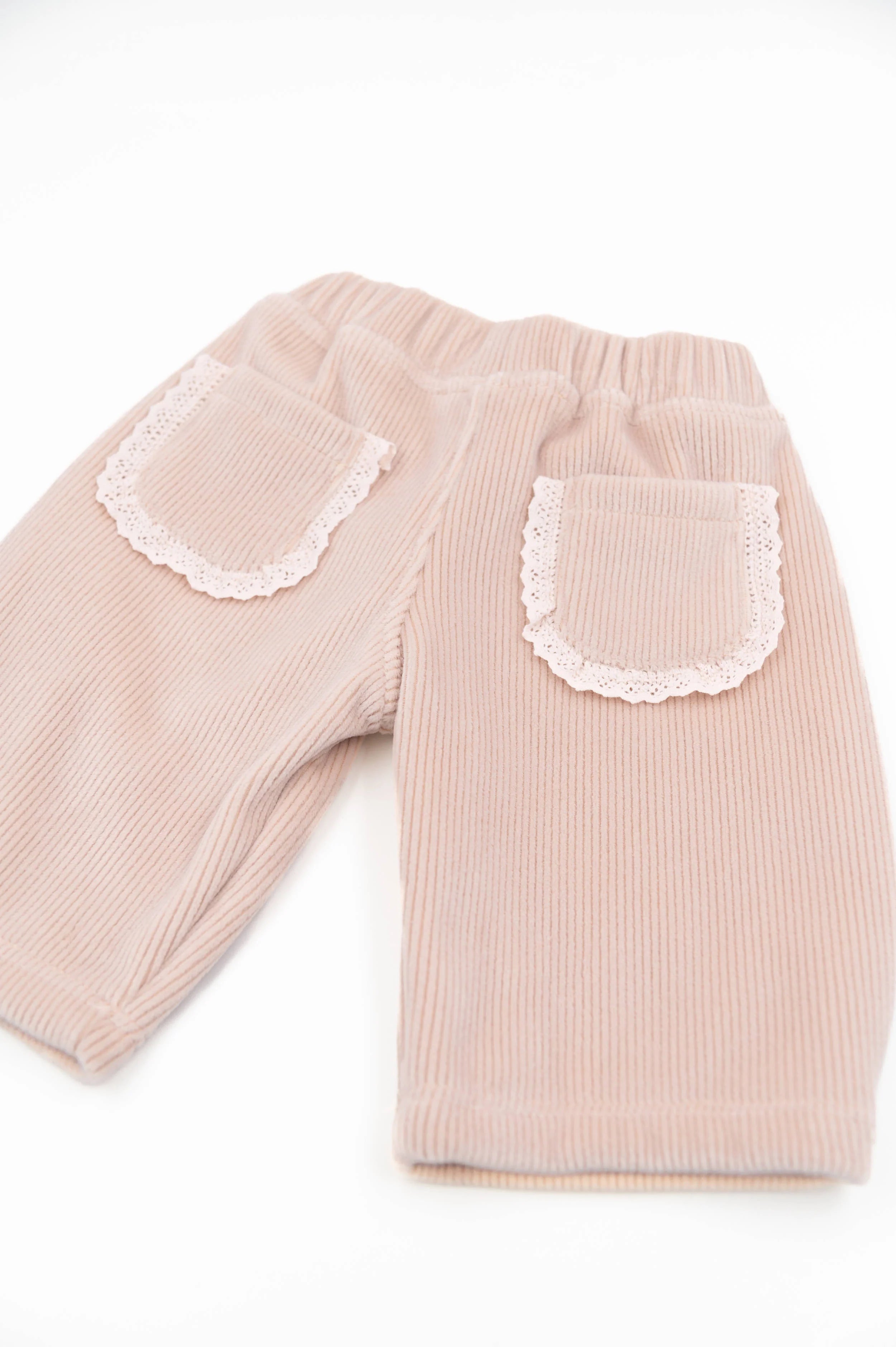 Pants curderoy ampio - VINTAGE PINK 341 - Be Brave Boutique