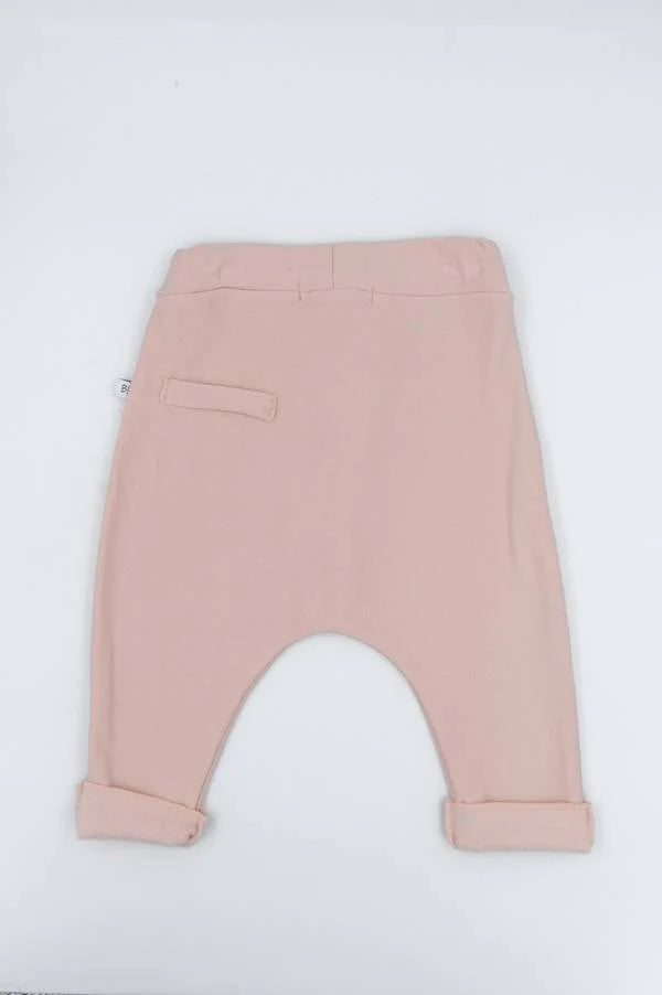 Pantaloncino Neonato con piedi Pure - ROSA 04 - Be Brave Boutique