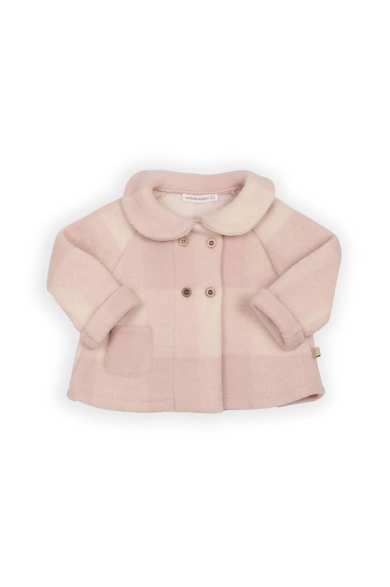 Cappotto Bimba Lana Cotta - VINTAGE PINK 341 - Be Brave Boutique