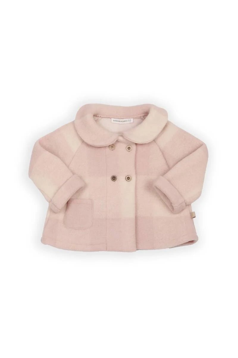 Cappotto Bimba Lana Cotta - VINTAGE PINK 341 - Be Brave Boutique
