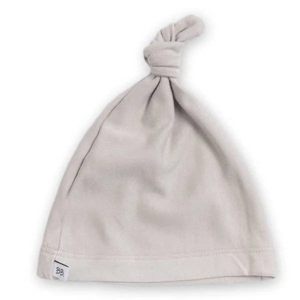 BAMBOOM Cappellino neonato con nodo Pure - Sabbia 09 - Be Brave Boutique