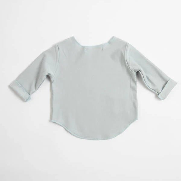 BAMBOOM Maglia manica lunga Pure Azzurro 03 - Be Brave Boutique