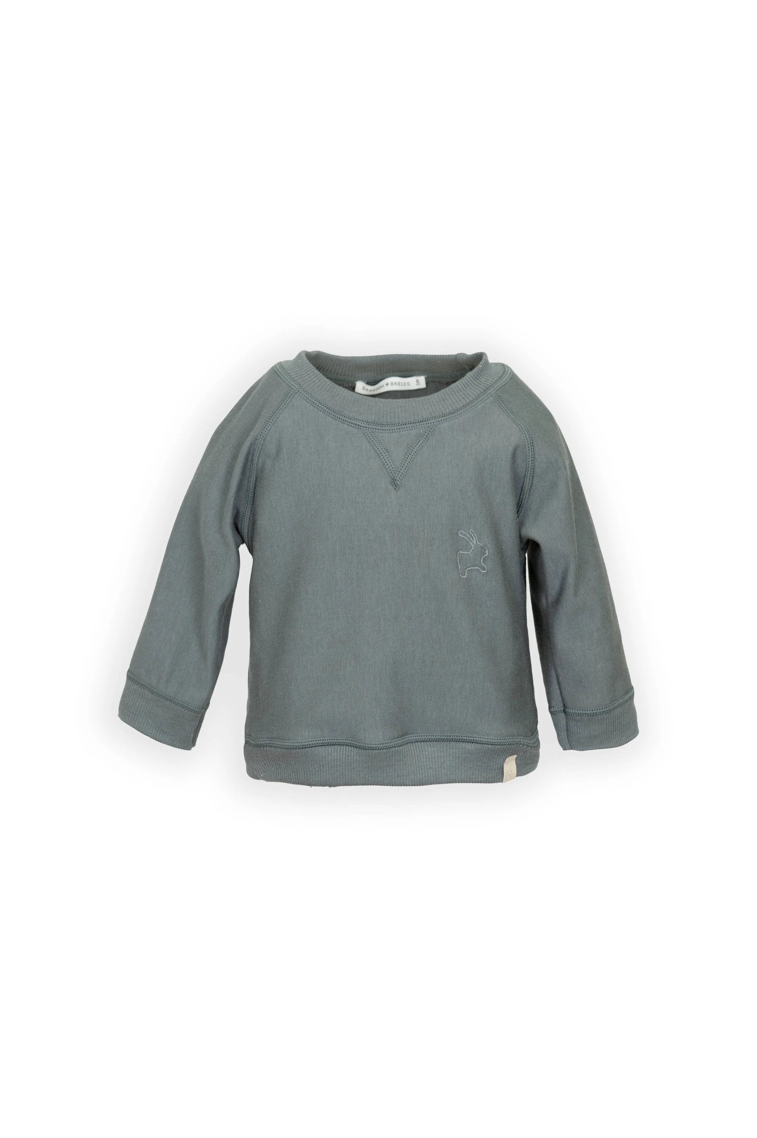 Maglia con ricamo coniglio - MIDNIGHT BLU 343 - Be Brave Boutique