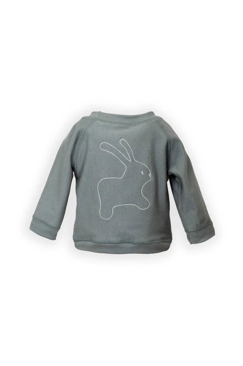 Maglia con ricamo coniglio - MIDNIGHT BLU 343 - Be Brave Boutique