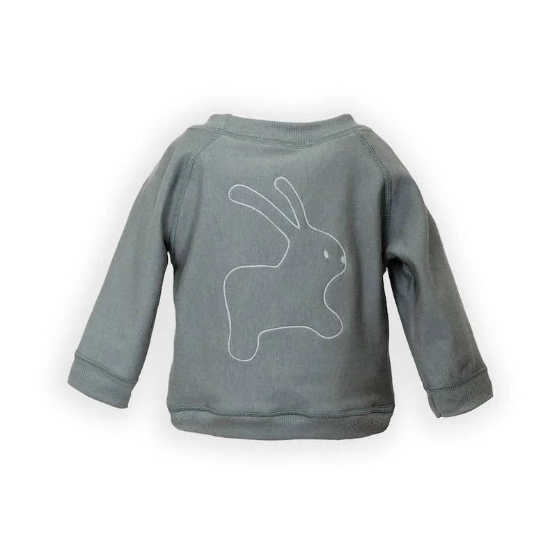 Maglia con ricamo coniglio - MIDNIGHT BLU 343 - Be Brave Boutique