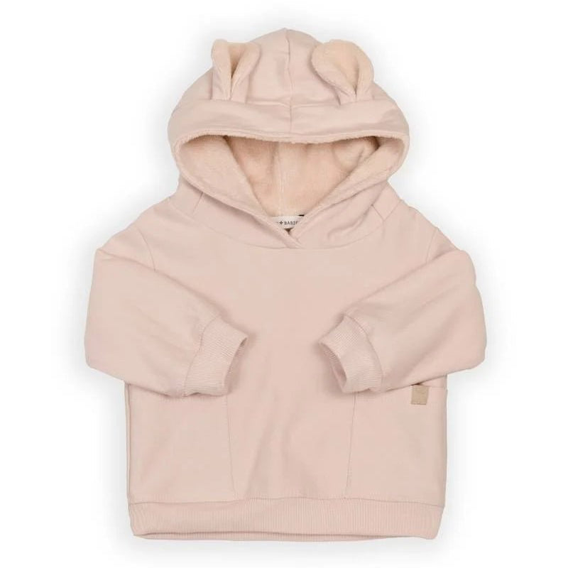Maglia Hoodie con orecchie - VINTAGE PINK 341 - Be Brave Boutique