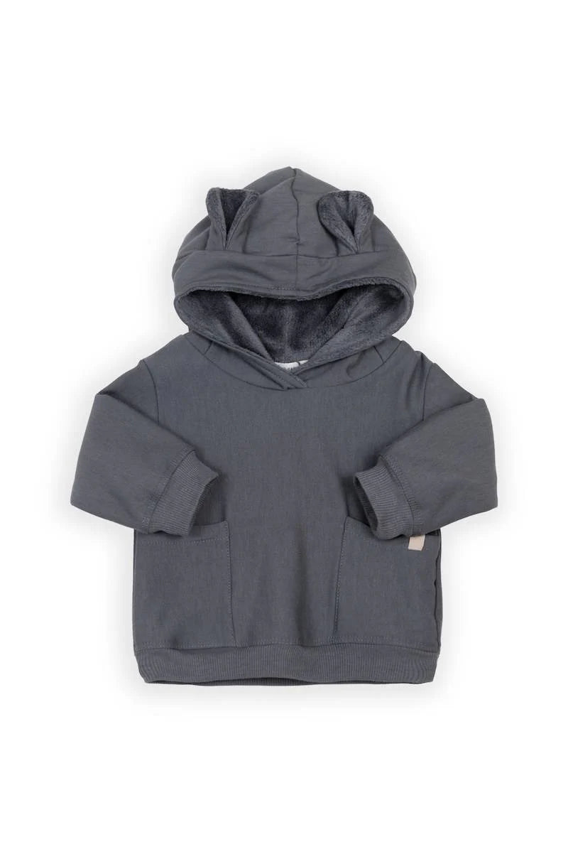 Maglia Hoodie con orecchie - MIDNIGHT BLU 343 - Be Brave Boutique