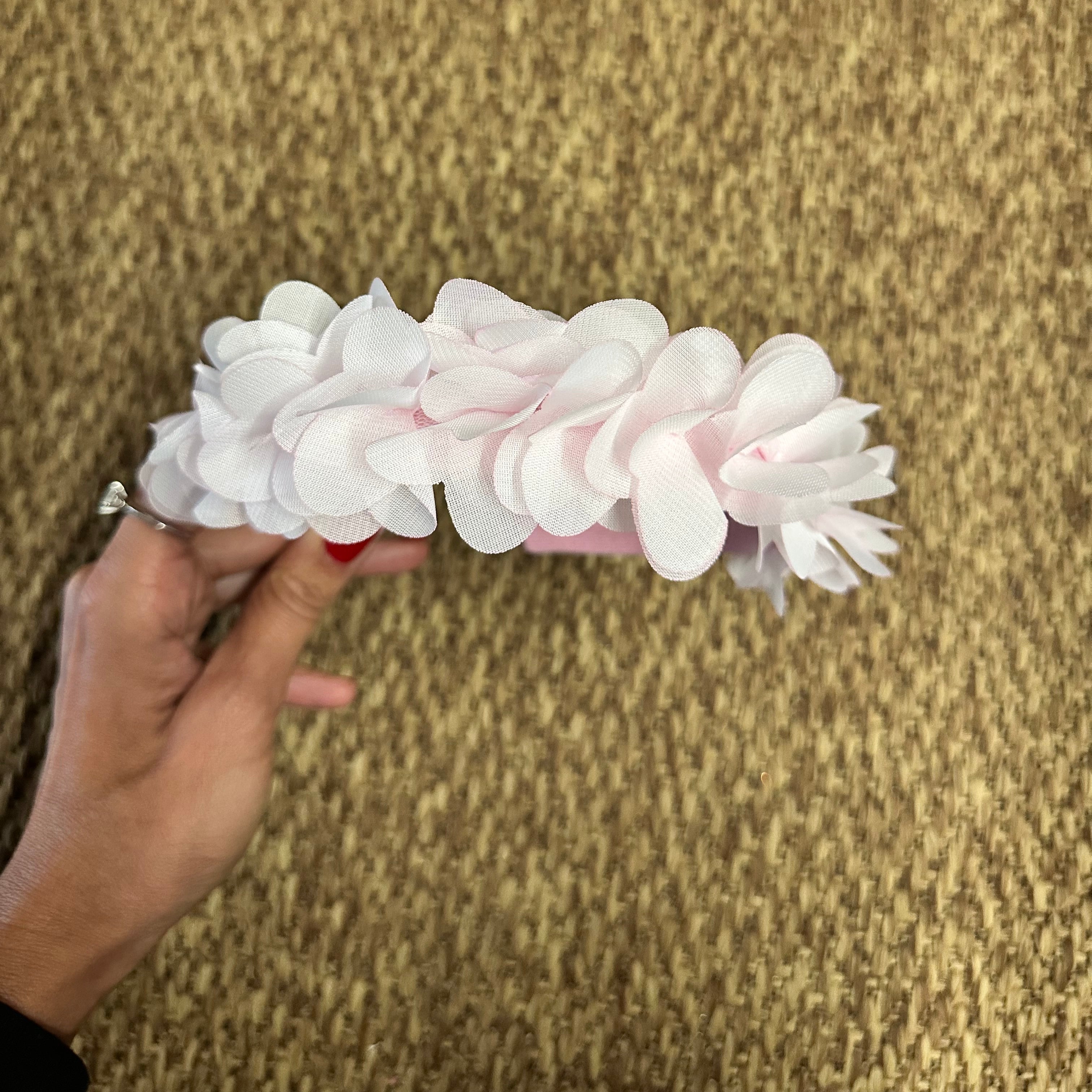 Cerchietto con Fiori in Tessuto – Raffinatezza per ogni occasione speciale - Be Brave Boutique