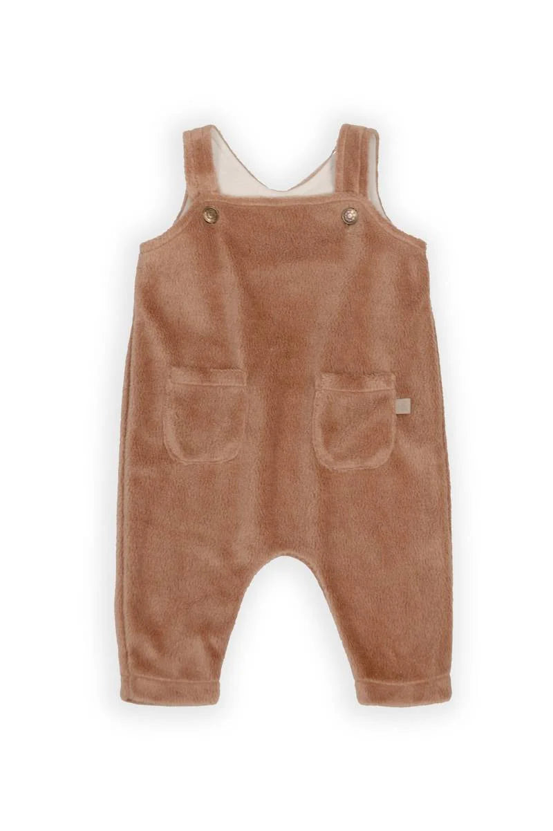 Tutina Salopette Teddy - TAN CAMEL 349 - Be Brave Boutique