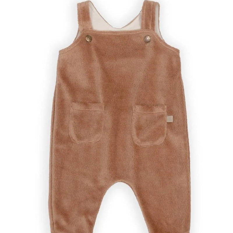 Tutina Salopette Teddy - TAN CAMEL 349 - Be Brave Boutique