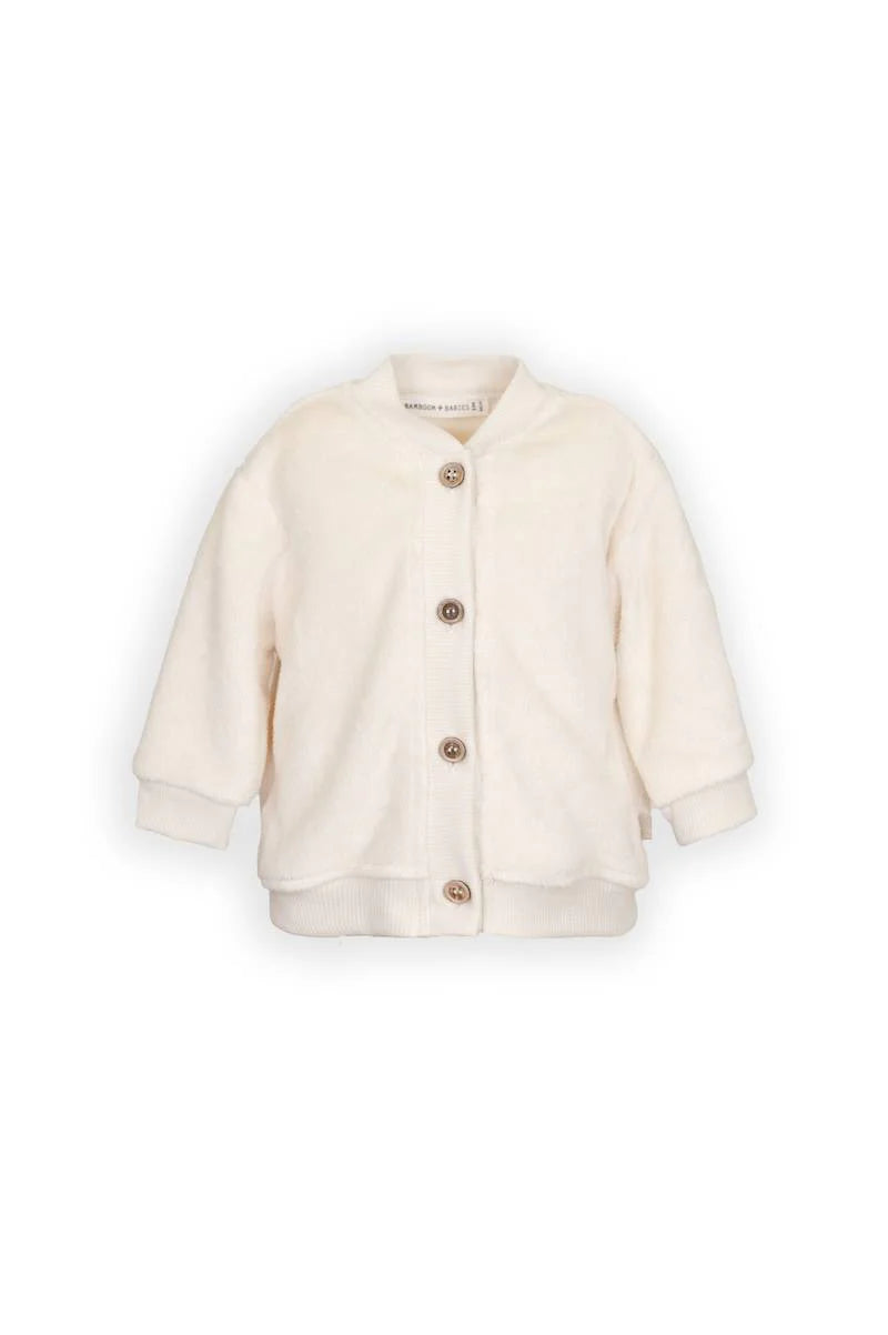 Giacca Bomber Teddy - WARM WHITE 345 - Be Brave Boutique