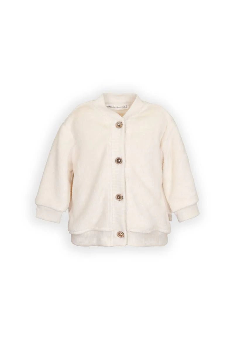 Giacca Bomber Teddy - WARM WHITE 345 - Be Brave Boutique
