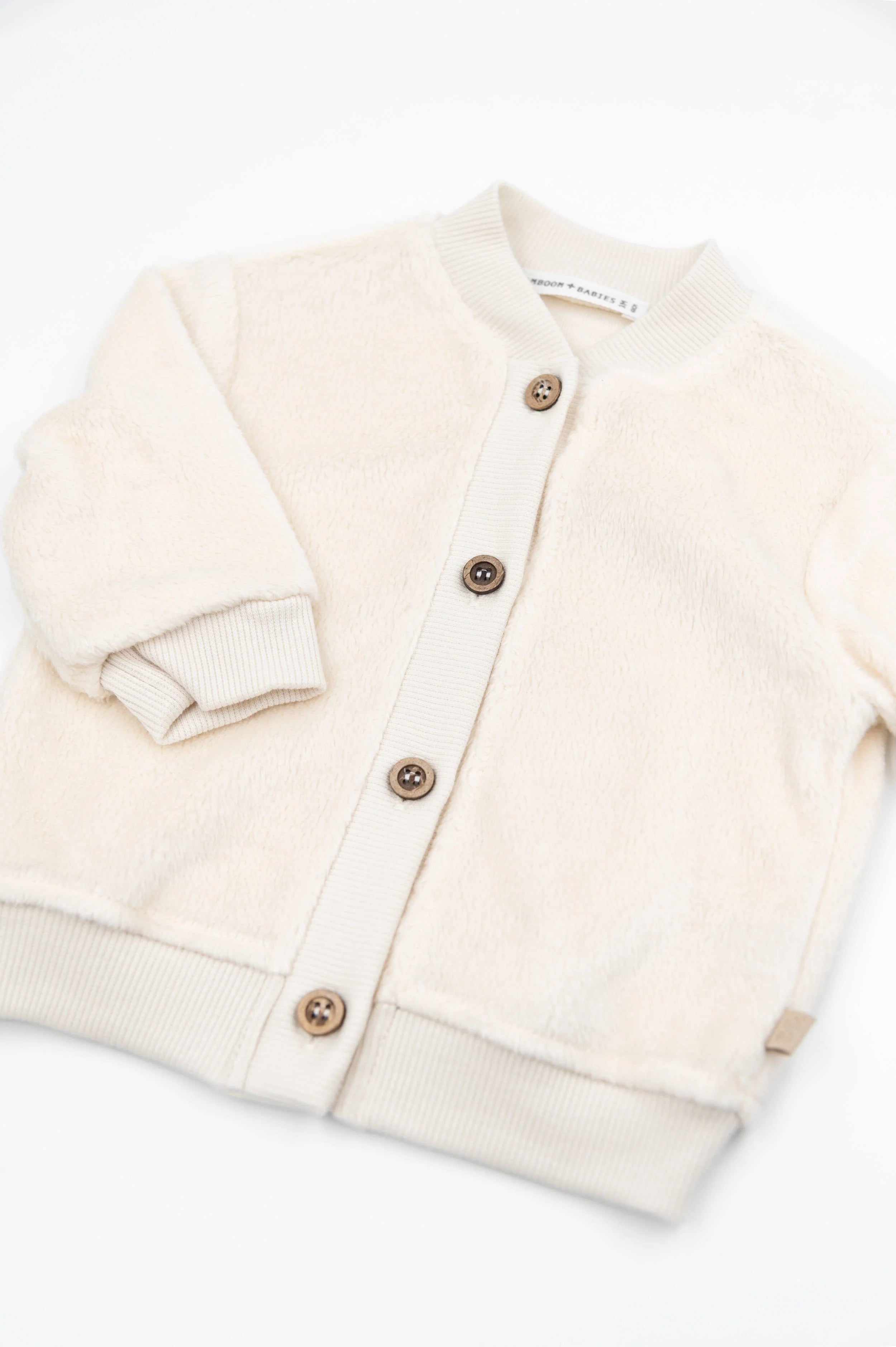 Giacca Bomber Teddy - WARM WHITE 345 - Be Brave Boutique