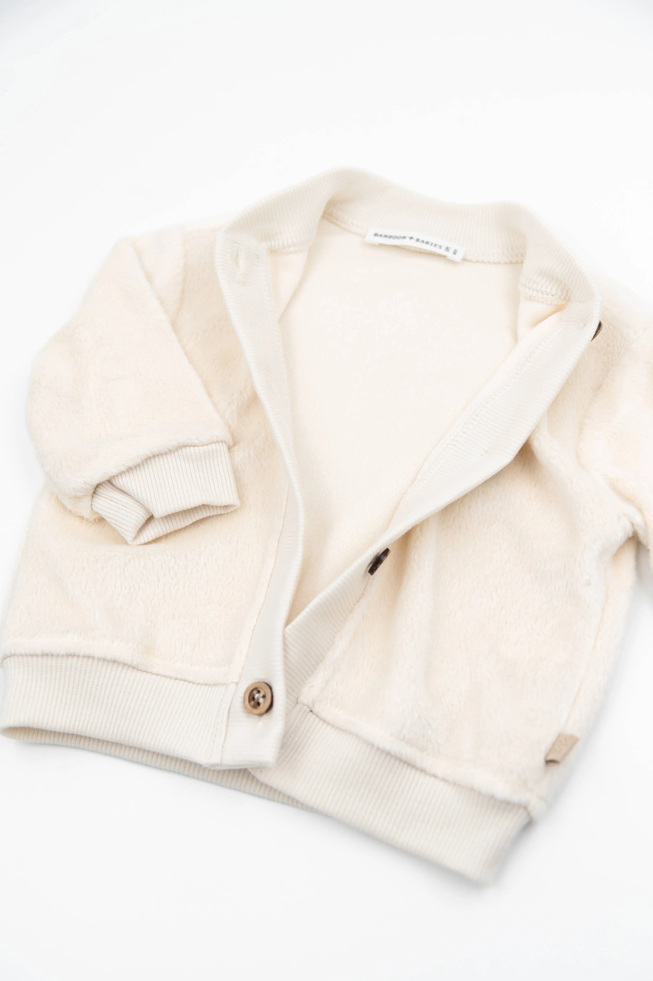 Giacca Bomber Teddy - WARM WHITE 345 - Be Brave Boutique