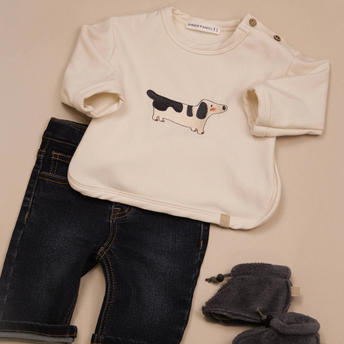 Maglia Bassotto - WARM WHITE 345 - Be Brave Boutique