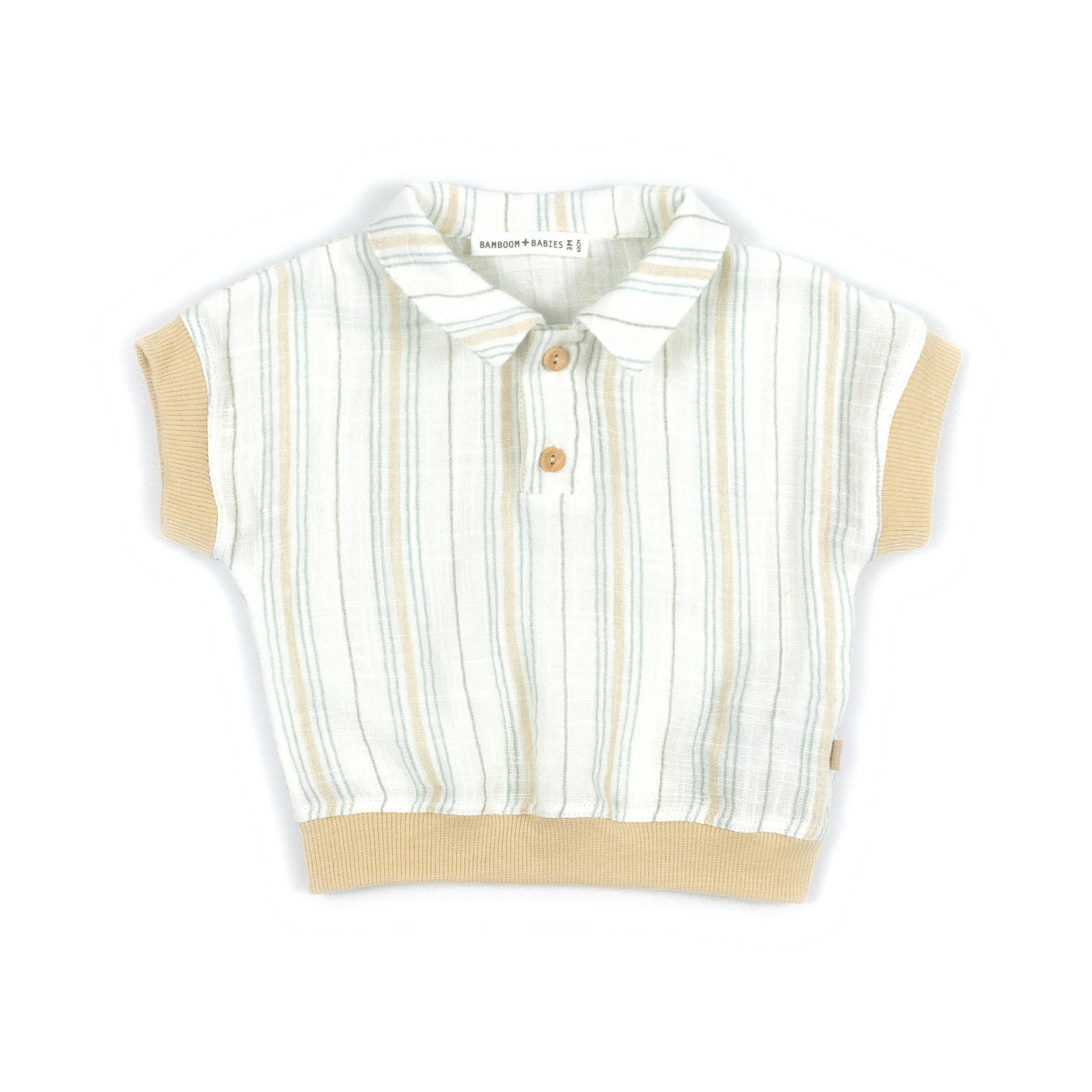 Polo bimbo - STRIPE WHITE/BLU 272