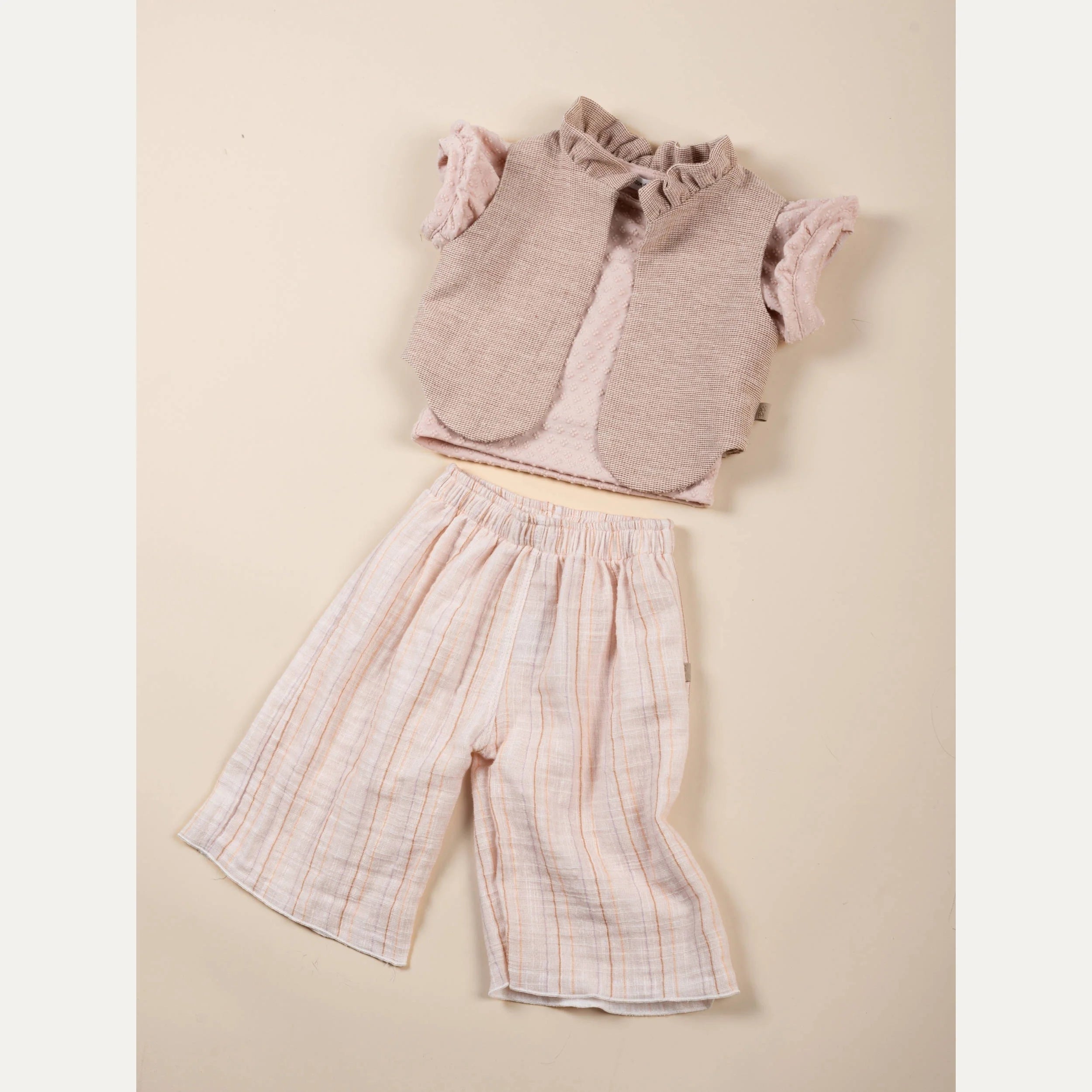 Shirt manica corta a palloncino - PINK BLOOM 275