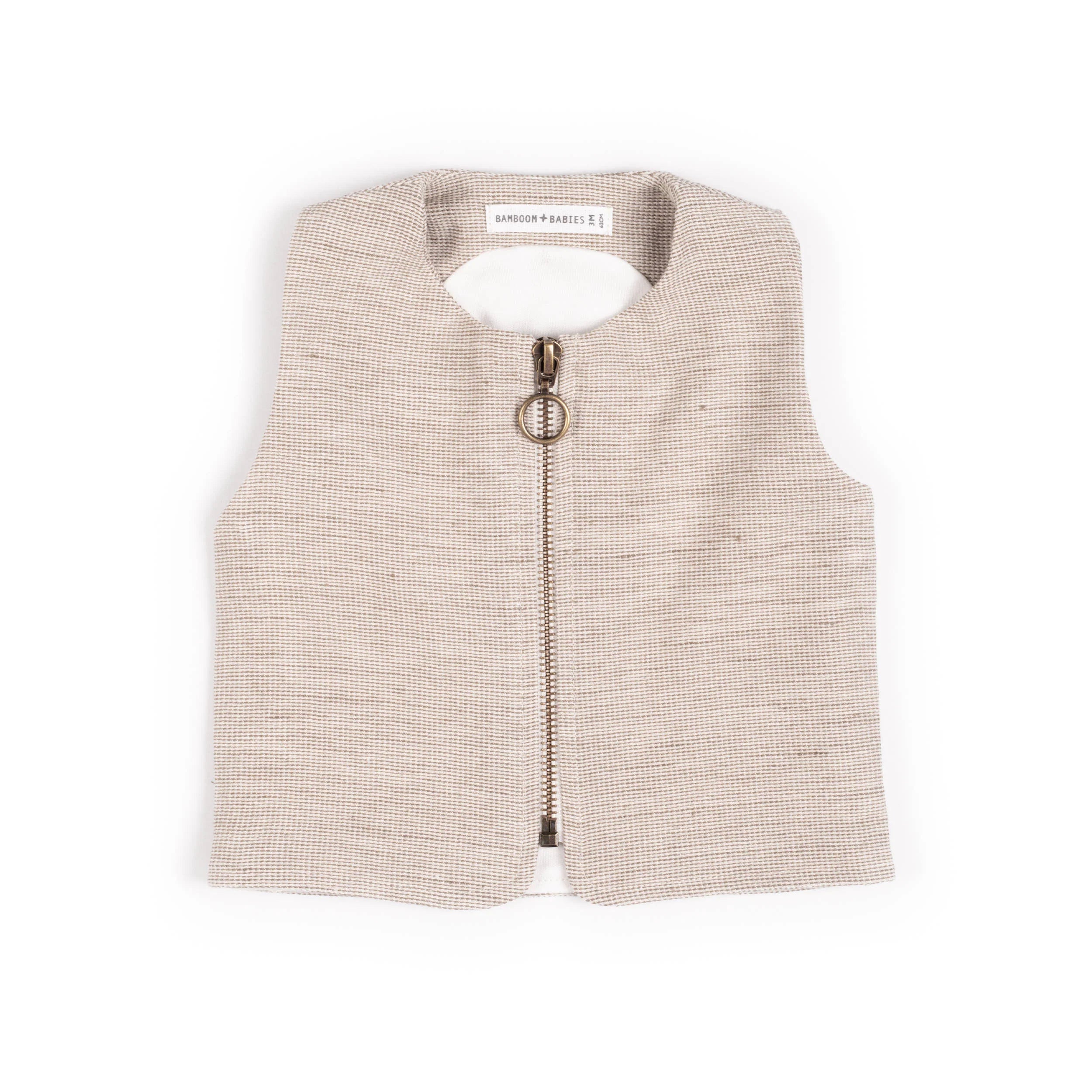 Gilet Orso con zip - MUSTARD 270