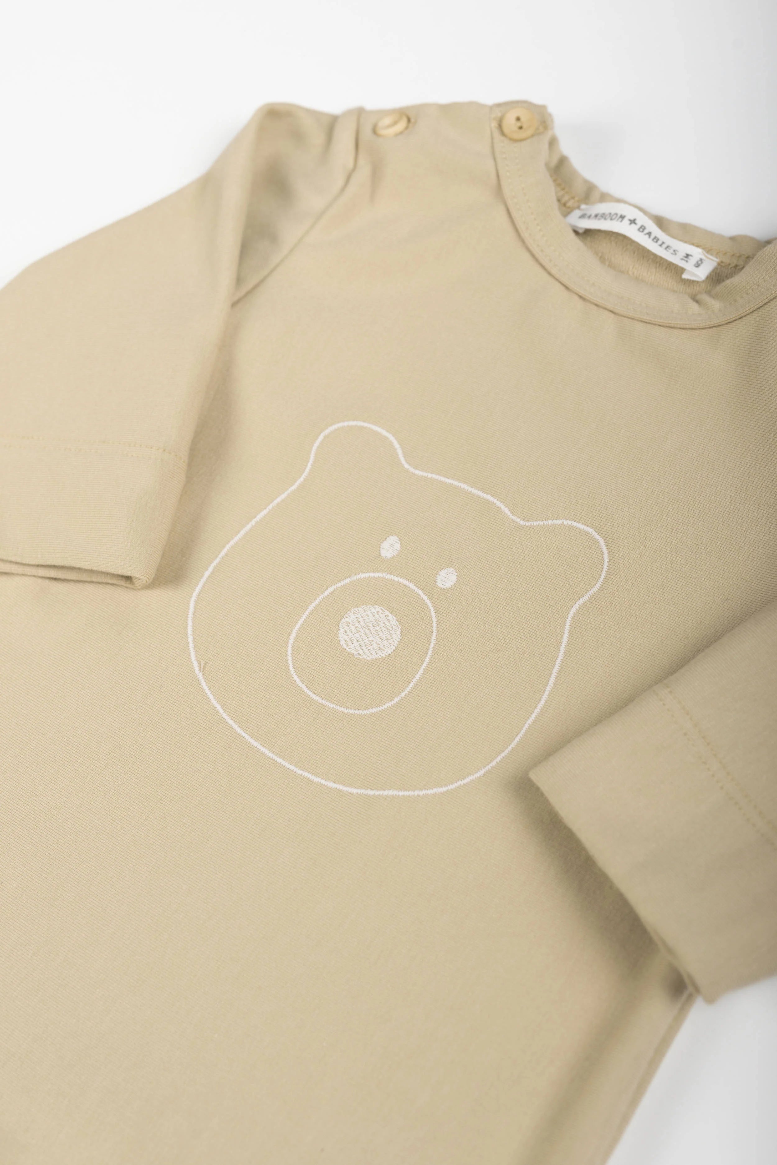 Tuta Orso con piedi - LIGHT MUSTARD 279