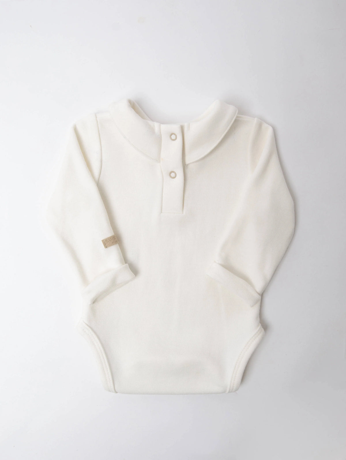 Body colletto con ricamo - NATURAL WHITE 581