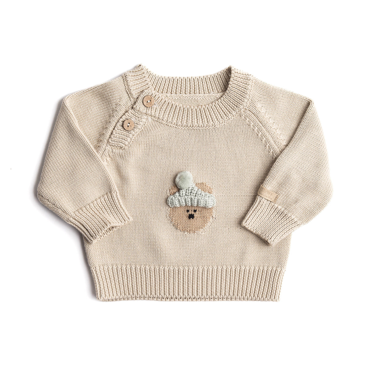 Cardigan with ears - SAND 10