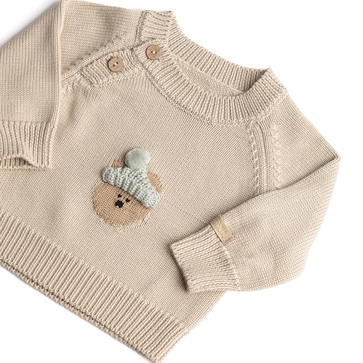 Cardigan with ears - SAND 10