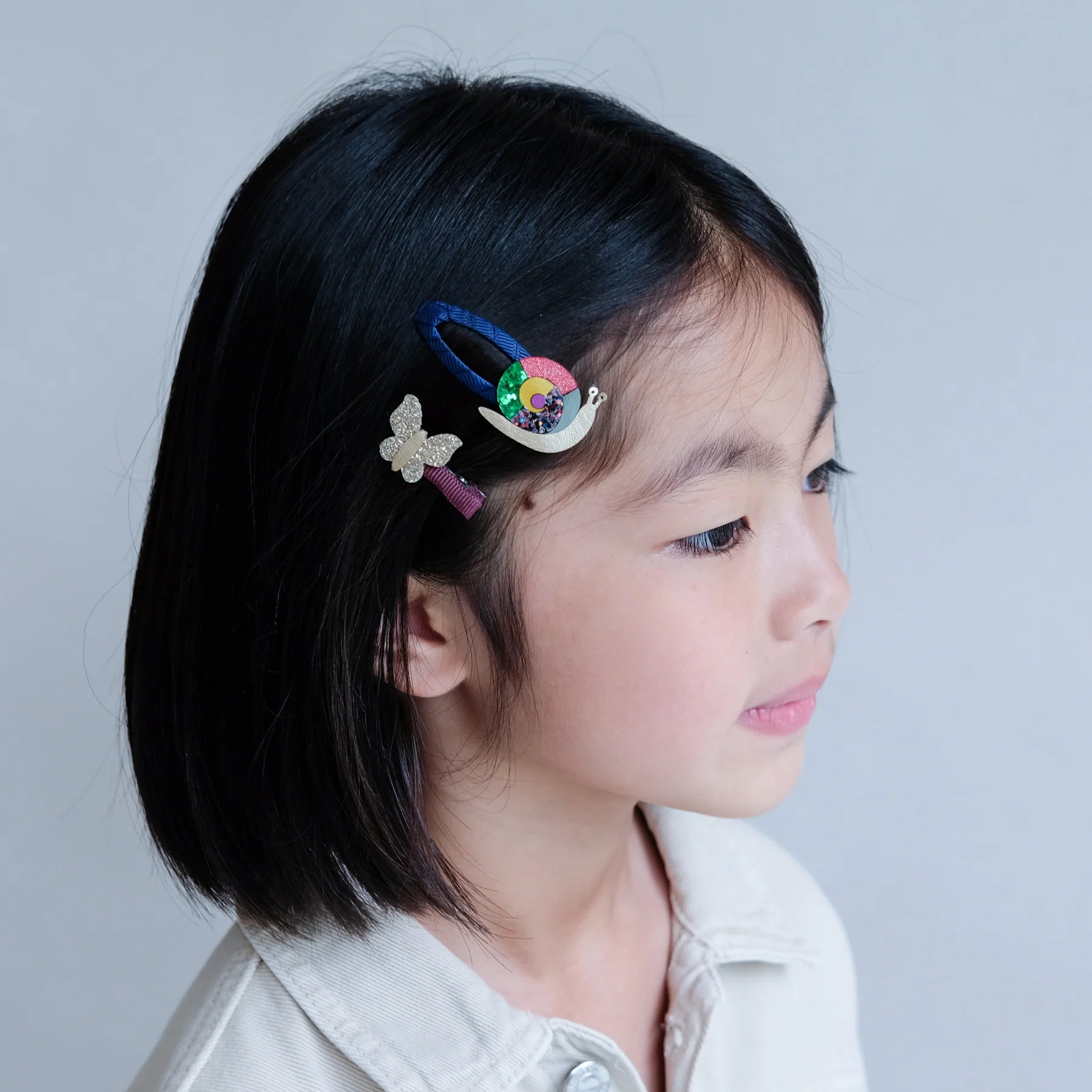 Fermagli per capelli Lumachina e Farfalla - Be Brave Boutique