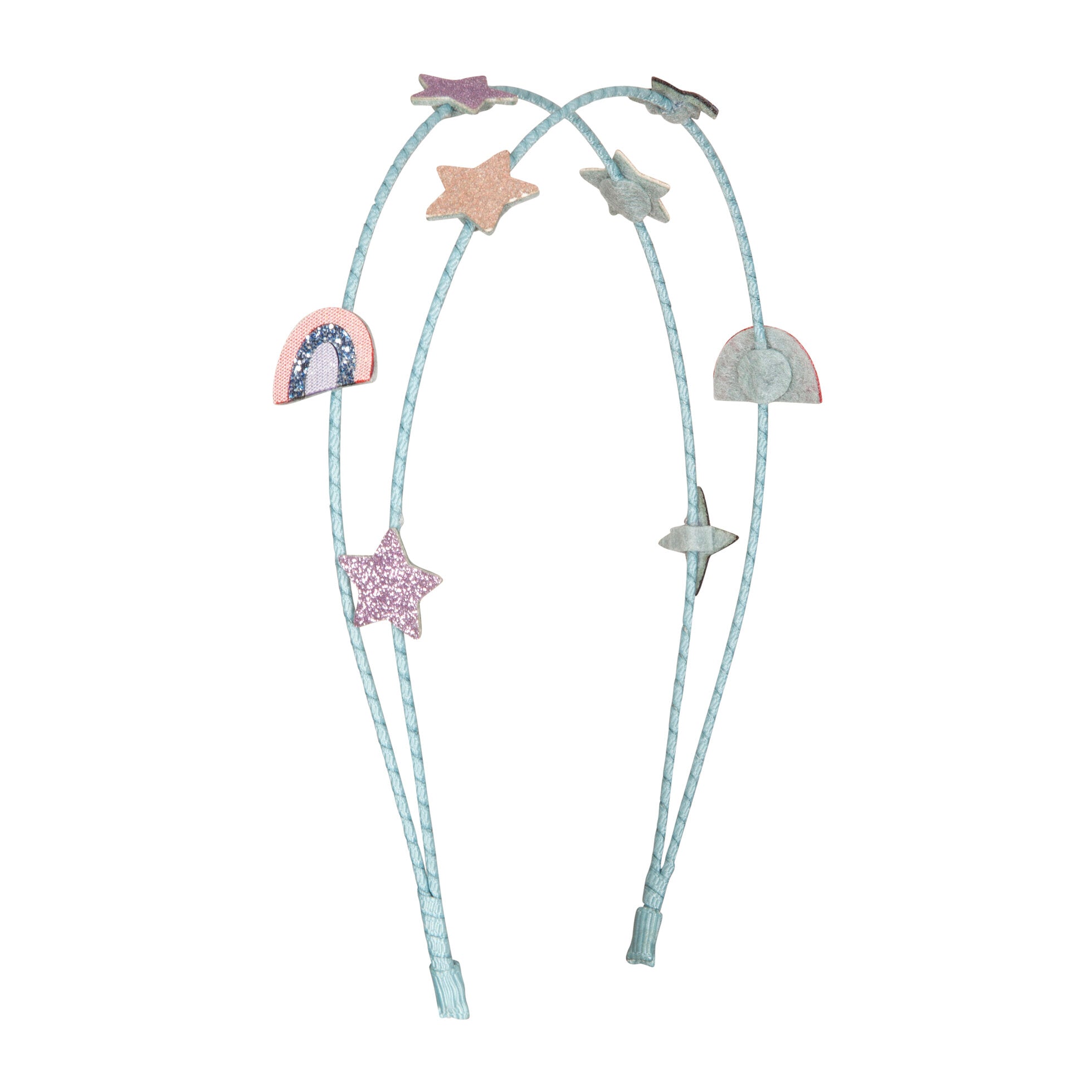 Cerchietto Doppio Stelle e Arcobaleno - Be Brave Boutique