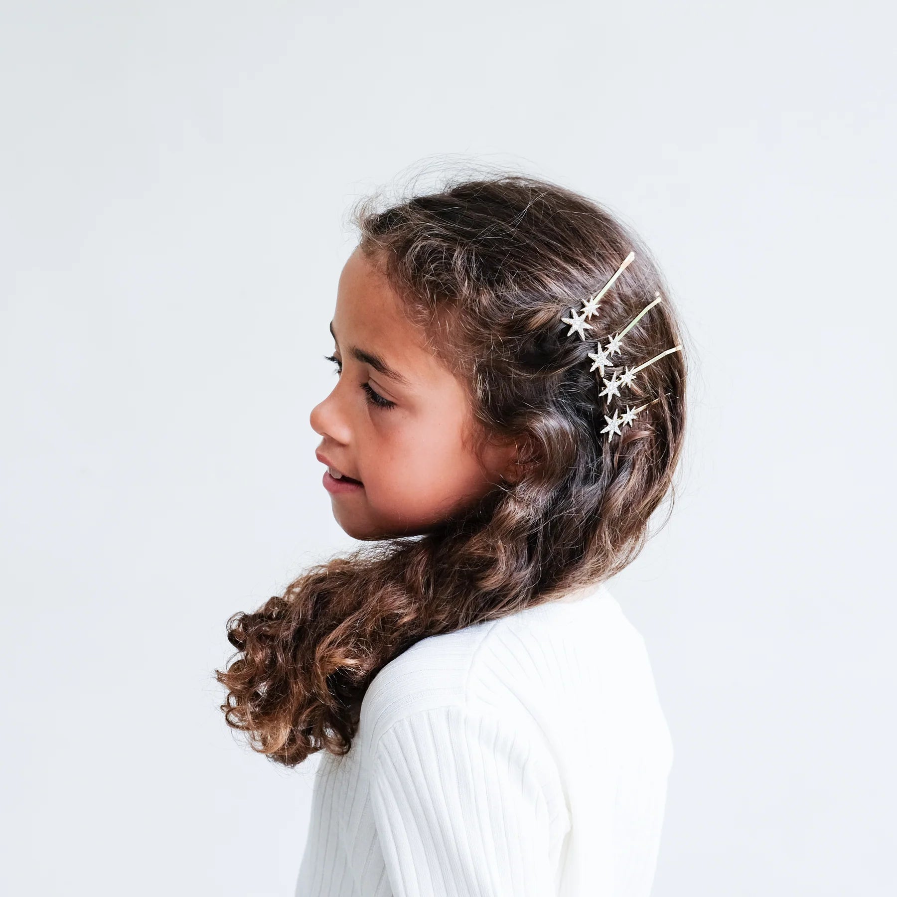 Fermagli Dorati con Stelle Brillanti - Be Brave Boutique