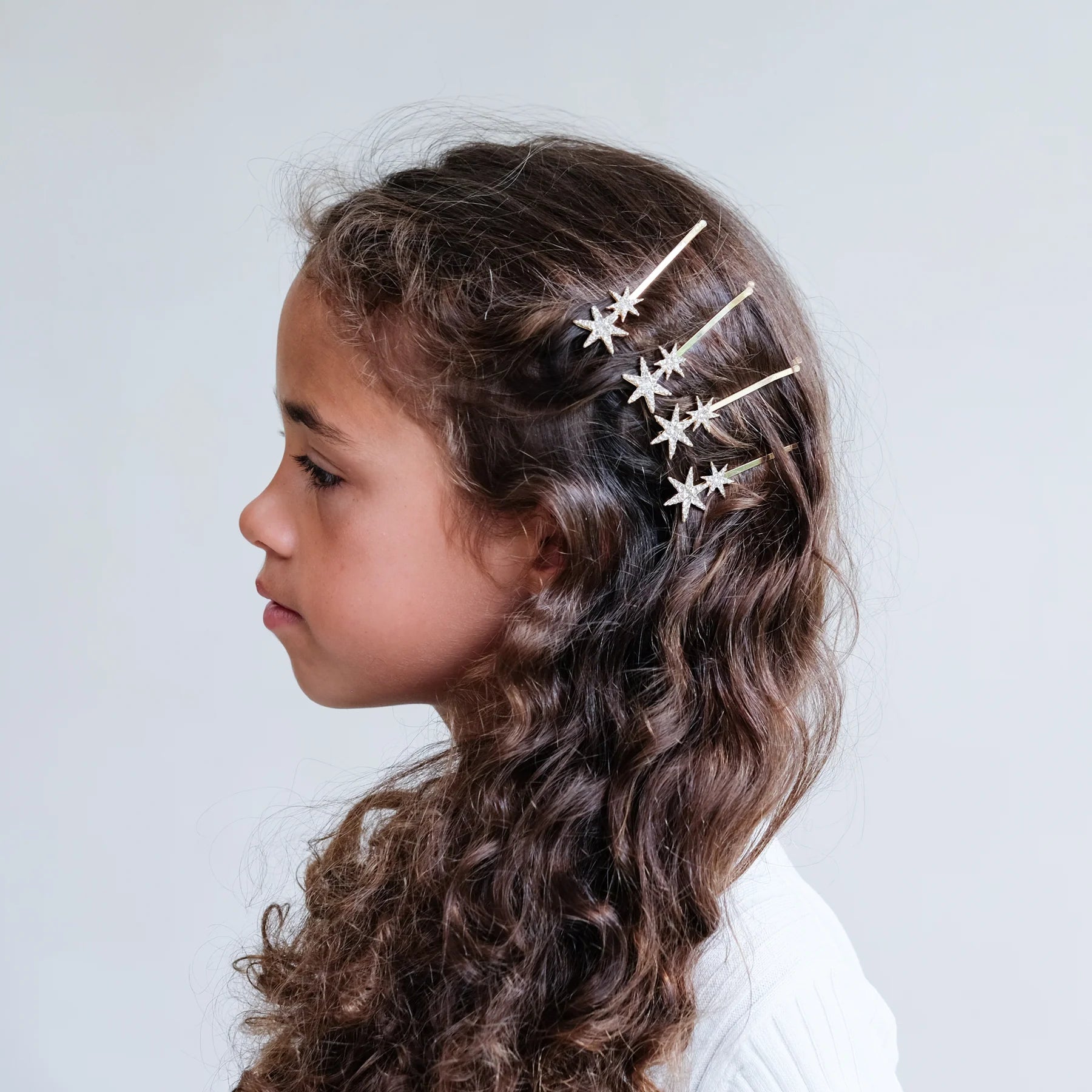 Fermagli Dorati con Stelle Brillanti - Be Brave Boutique