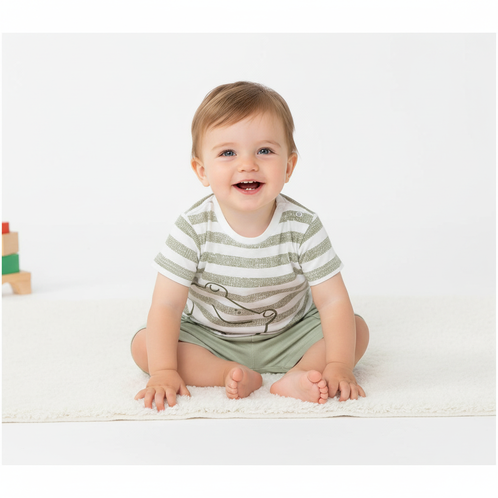 Completo in cotone per bambini