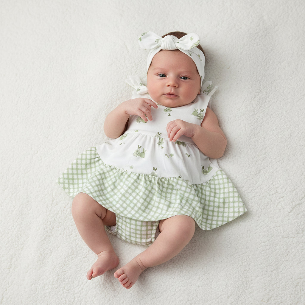 Completo in cotone per bambini 3pz