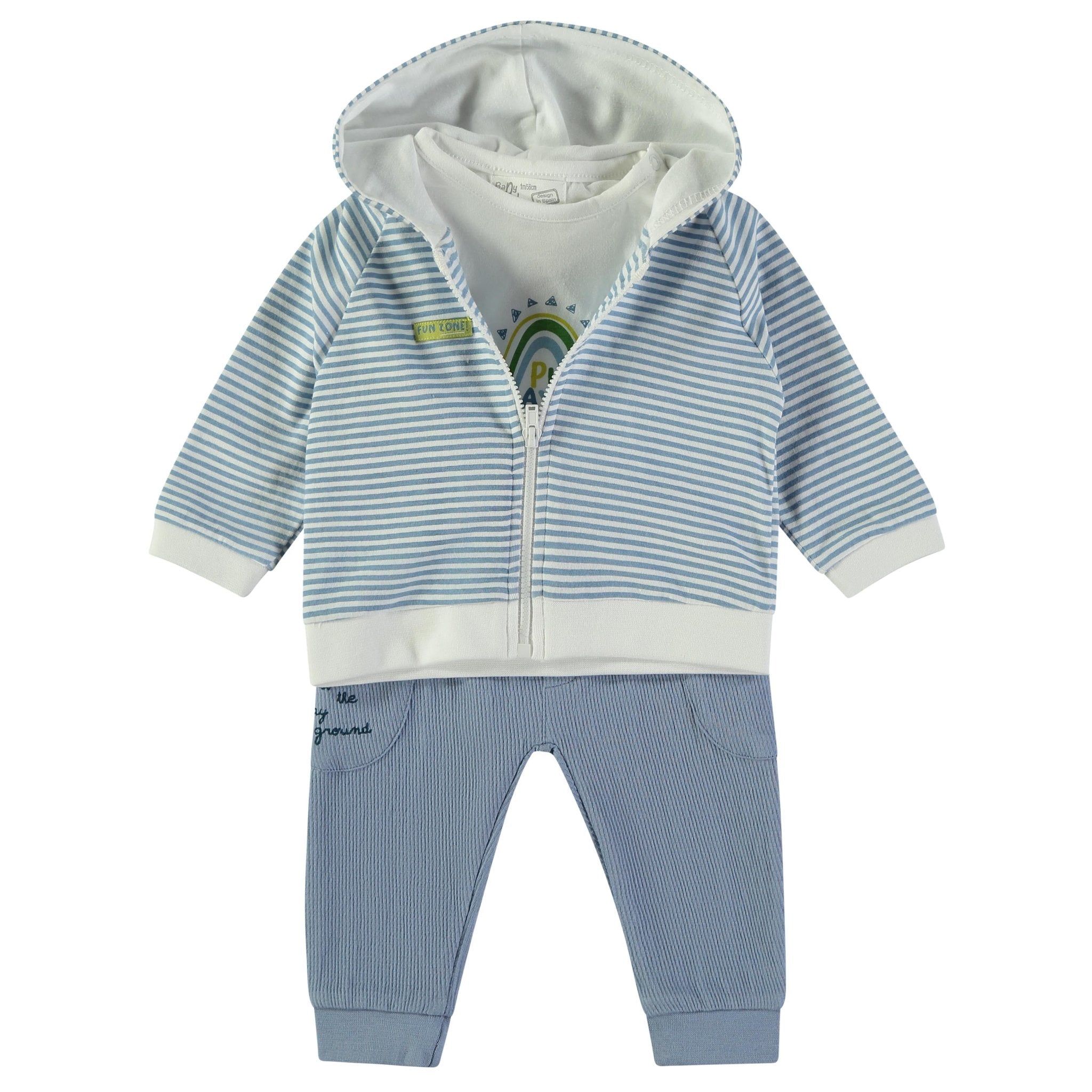 Completo in cotone per bambini 3pz