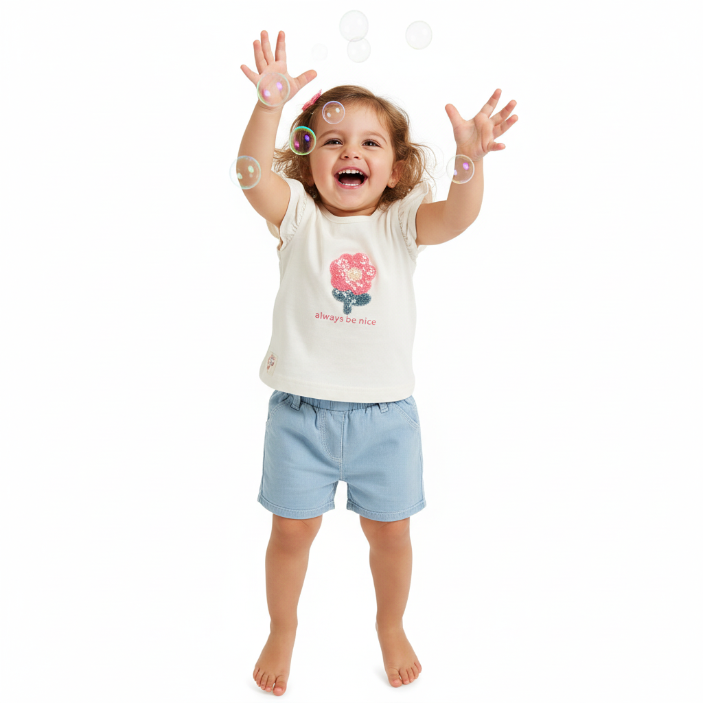 Completo in cotone per bambini