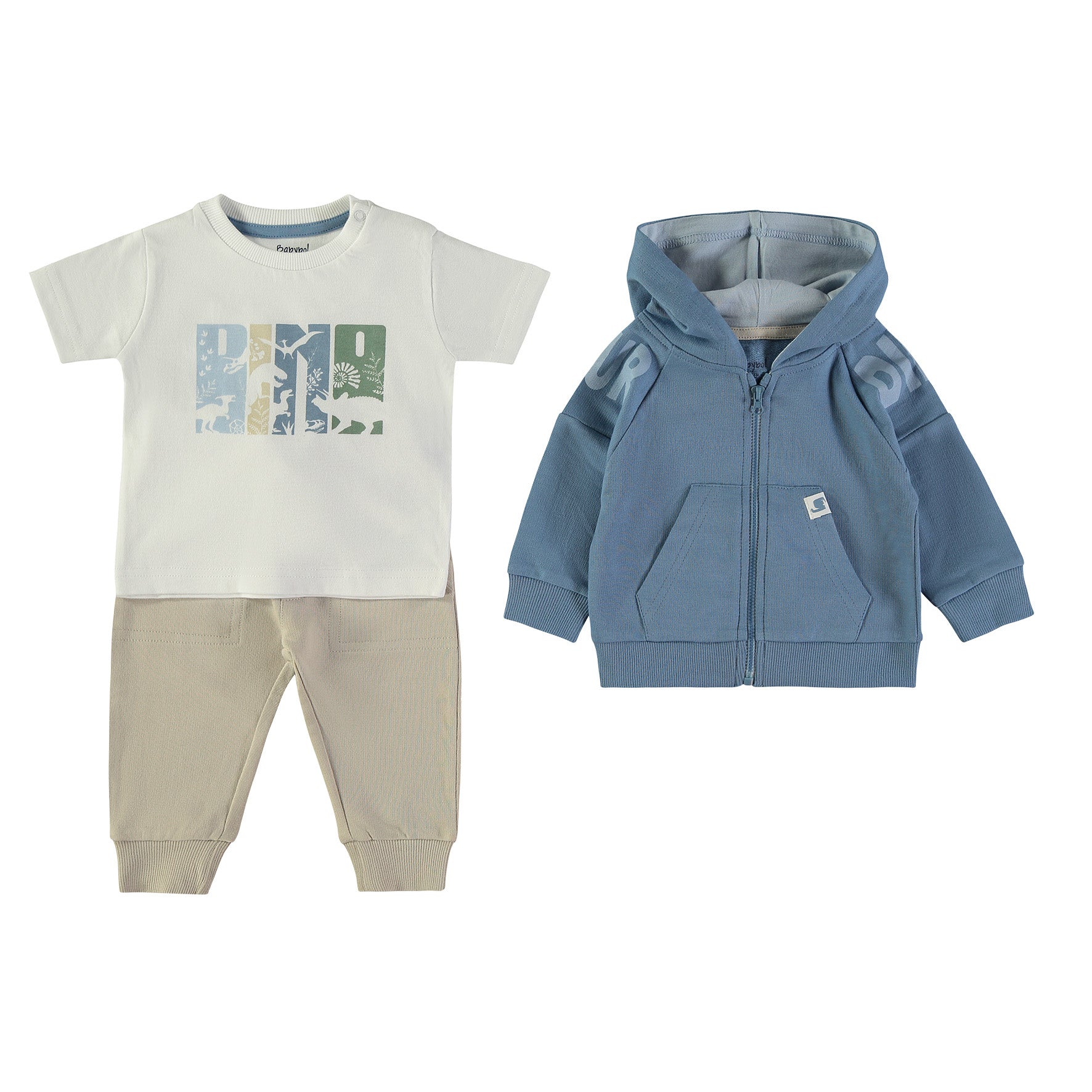Completo in cotone per bambini 3pz