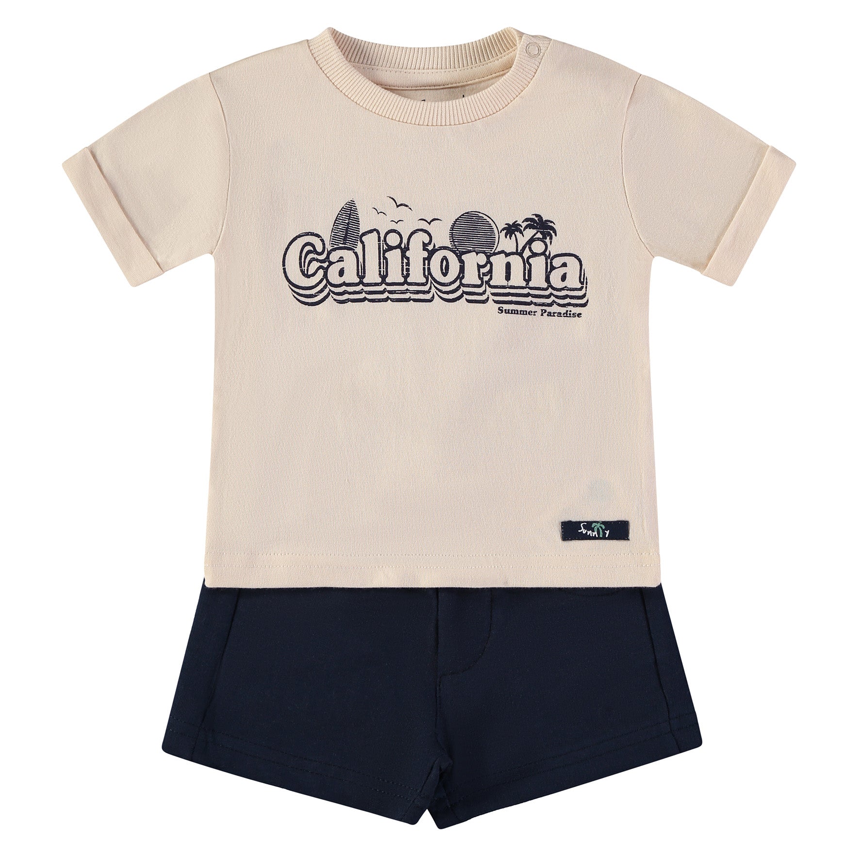 Completo in cotone per bambini 2pz