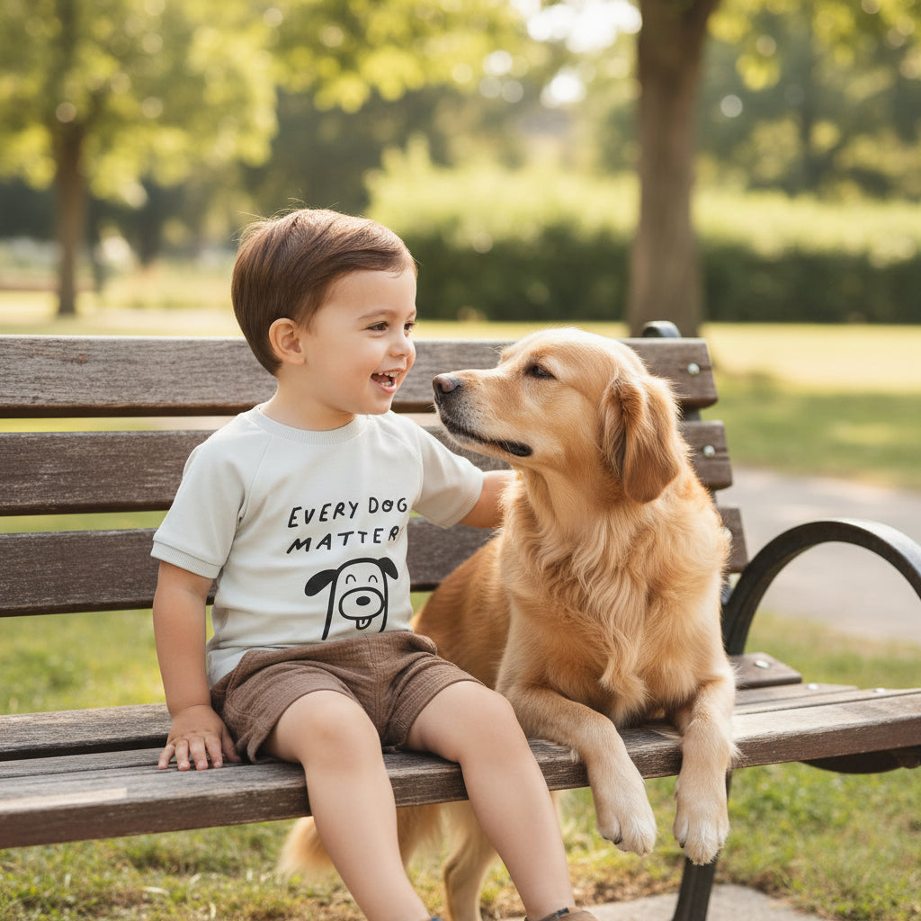 Completo in cotone per bambini 2pz