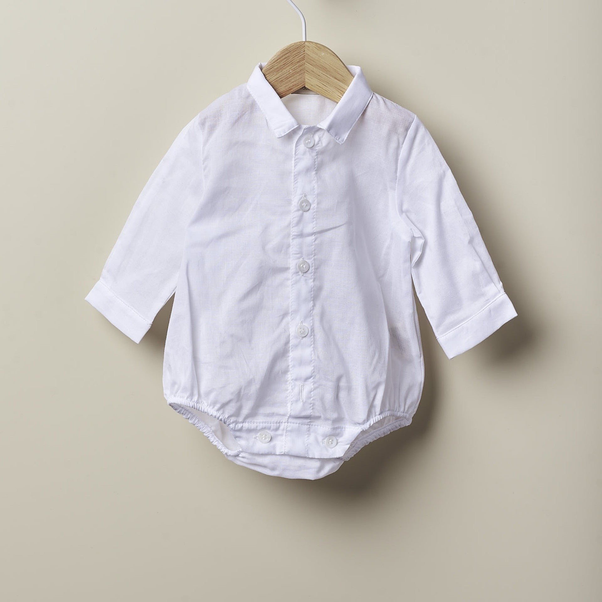 camicia bianca bimbo in cotone - Be Brave Boutique