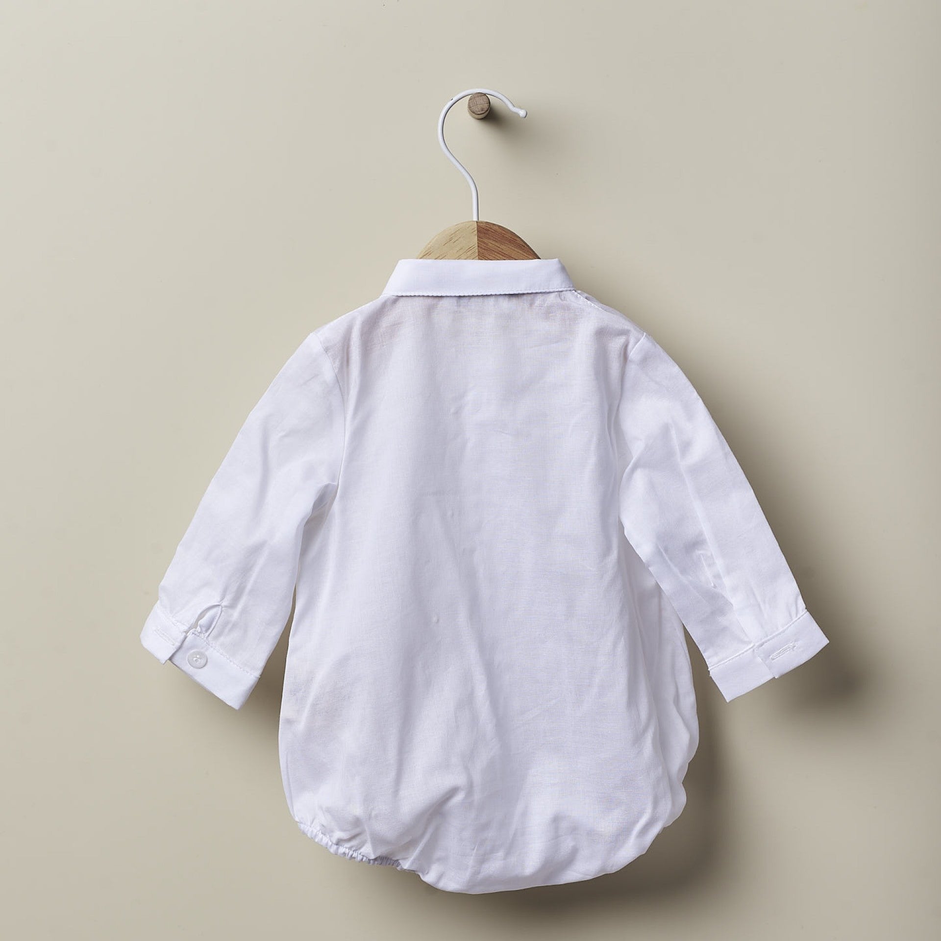 camicia bianca bimbo in cotone - Be Brave Boutique