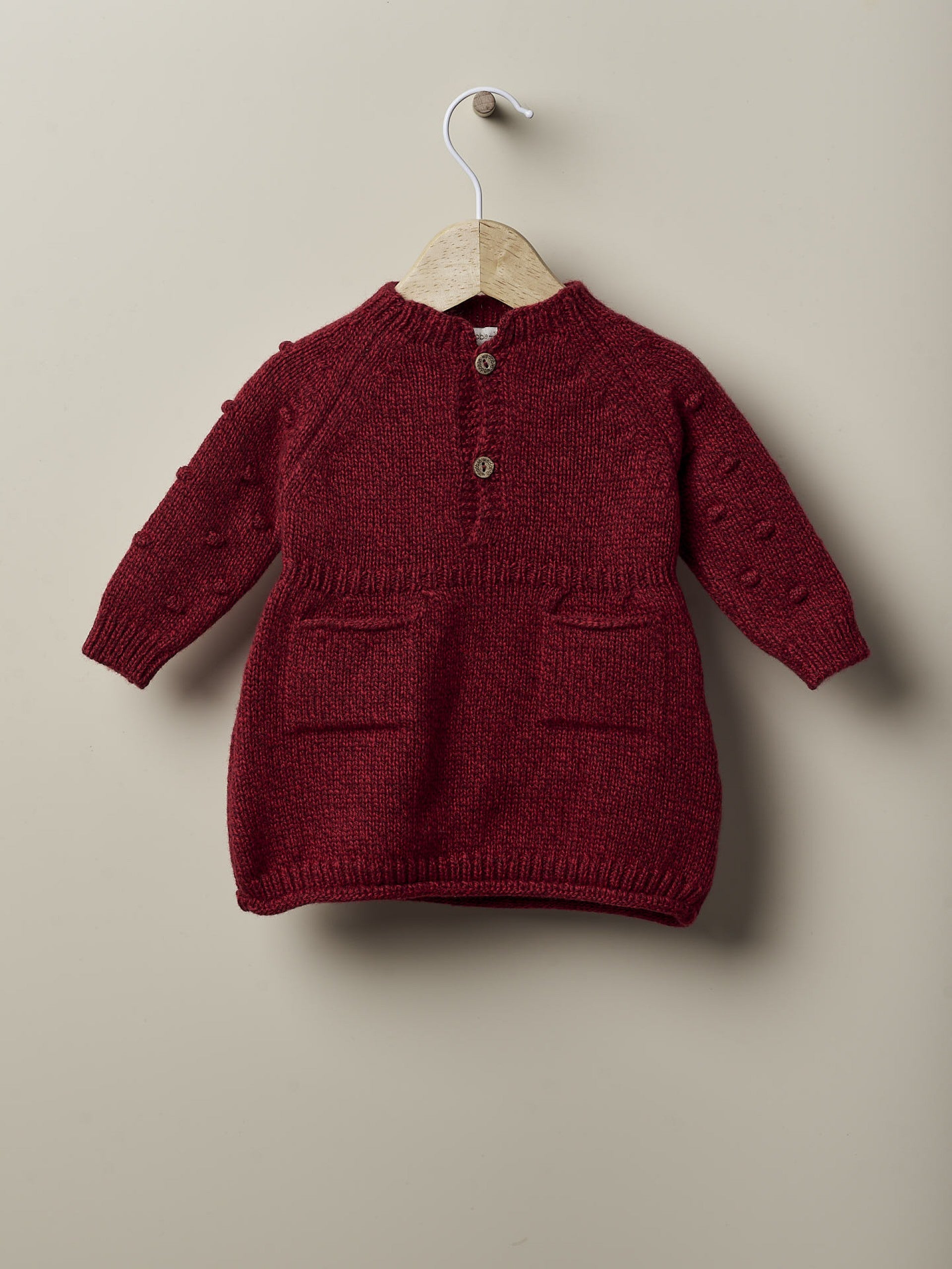 Abitino Bordeaux in lana Wedoble - Be Brave Boutique