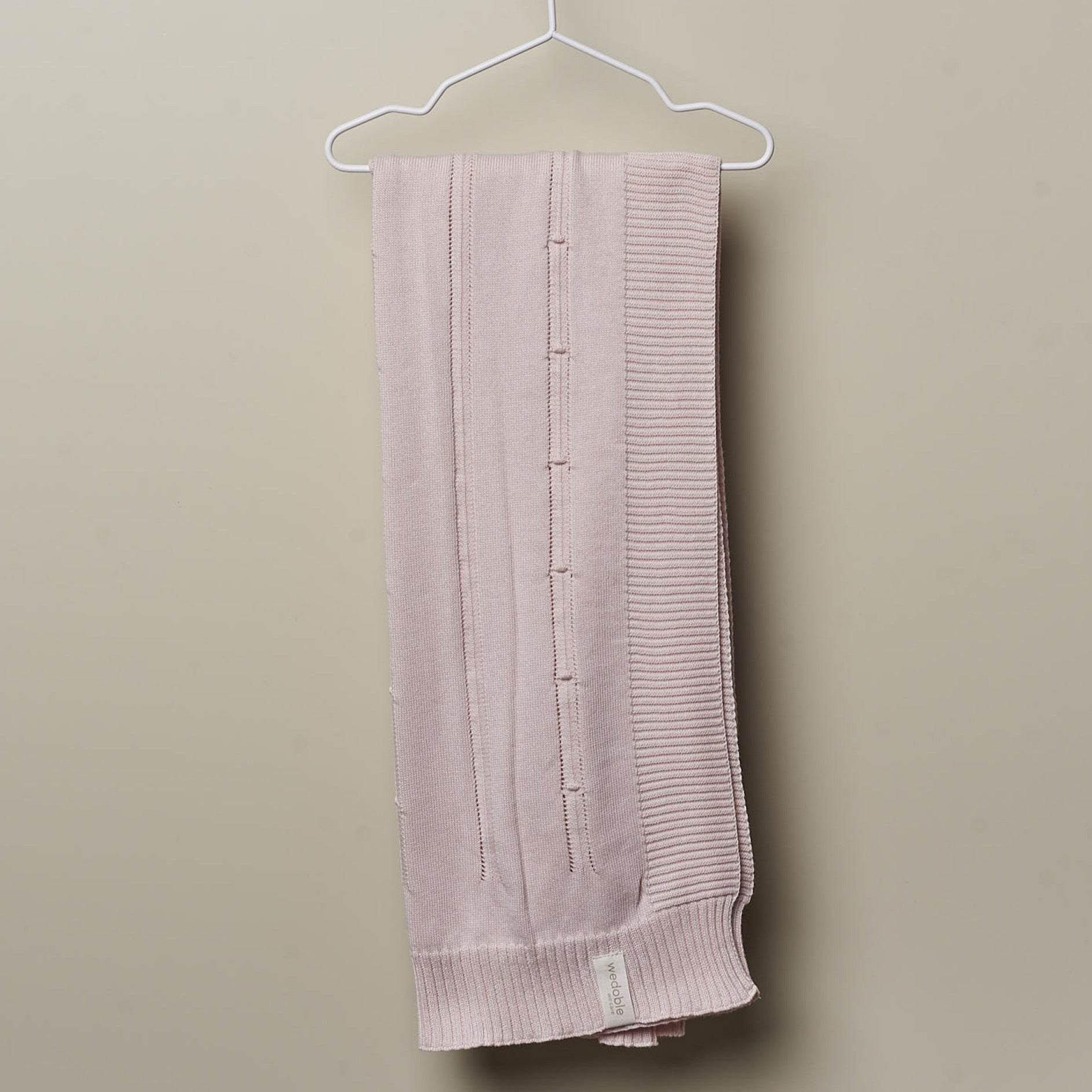 Copertina in cotone organico Soft Touch Rosa - Be Brave Boutique