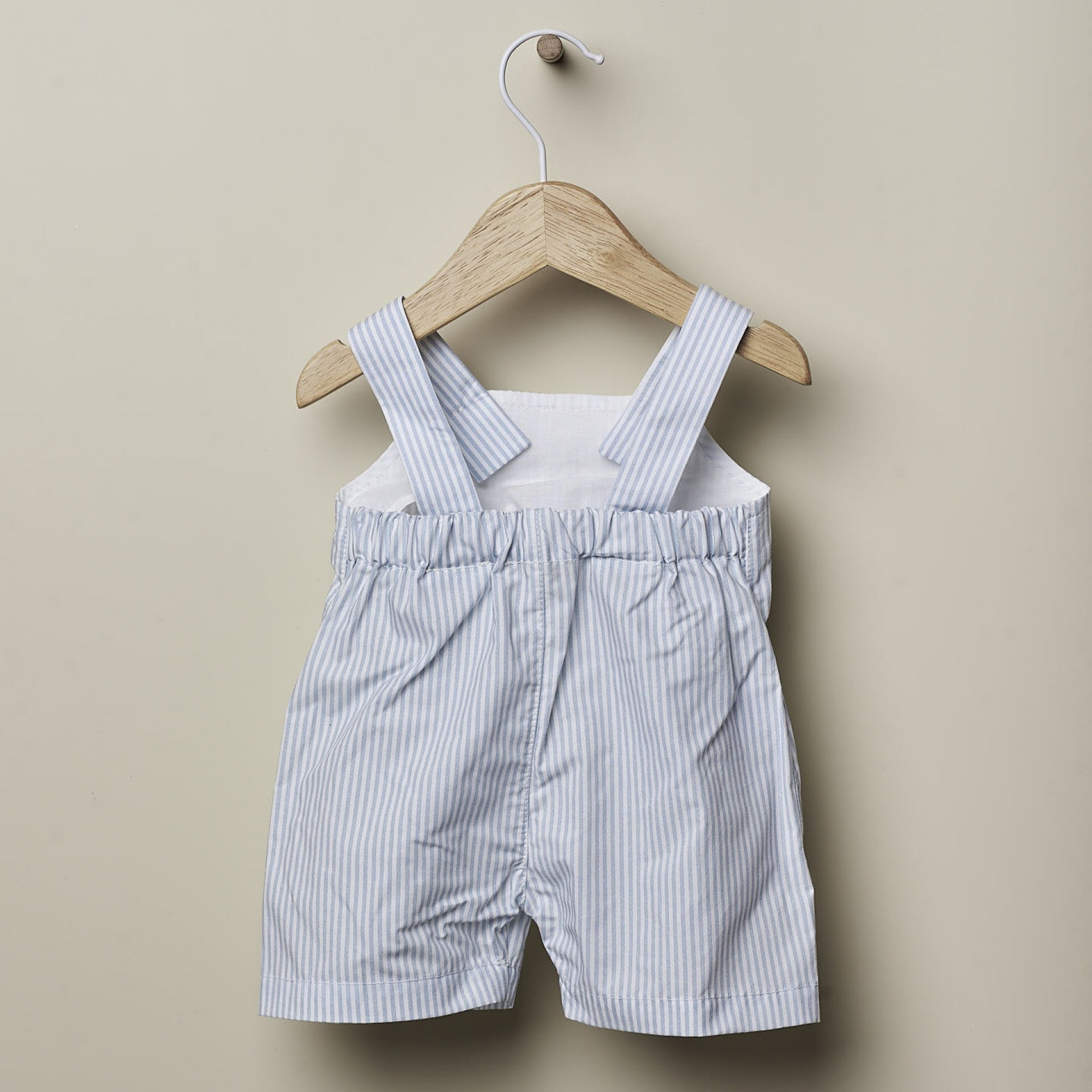 Salopette a righe in morbido cotone - Be Brave Boutique